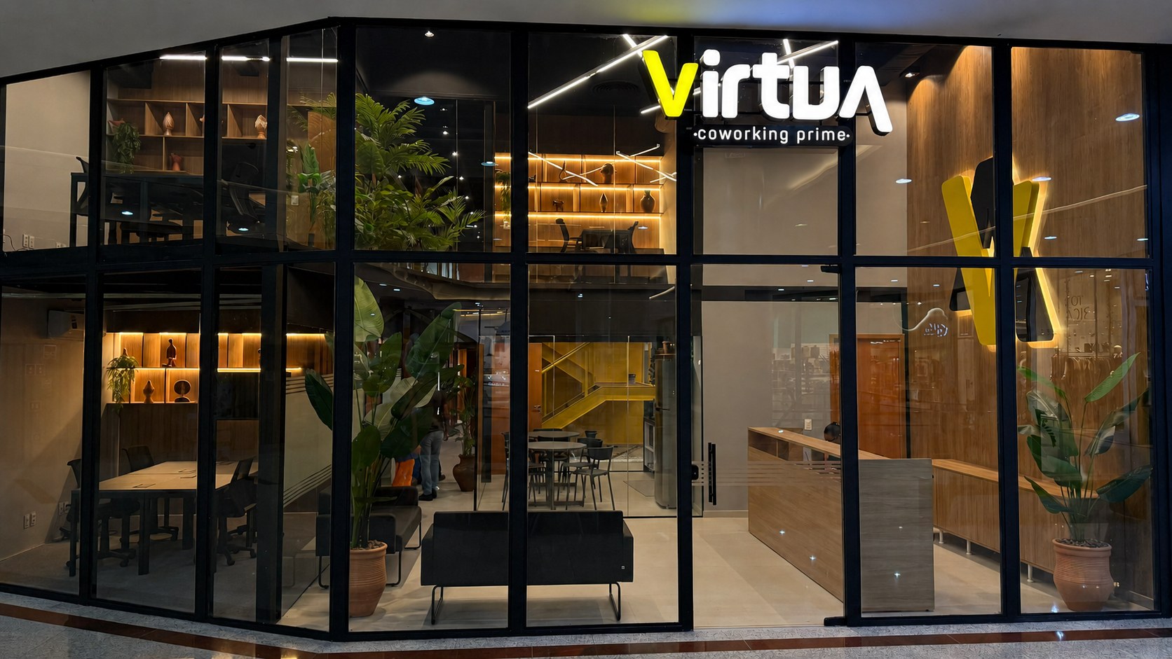 Virtua Coworking — Espaço principal